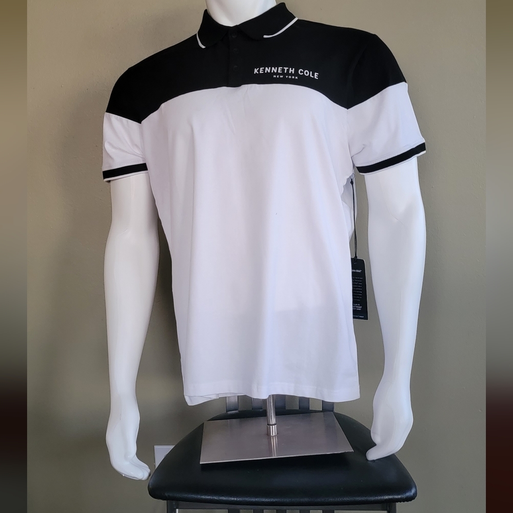 Kenneth Cole New York White&Black  Soft Knit New Medium